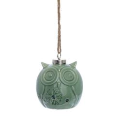 GAEM Украшение новогоднее "Сова" с подсветкой, L7 W7 H8,5 см, 5в.