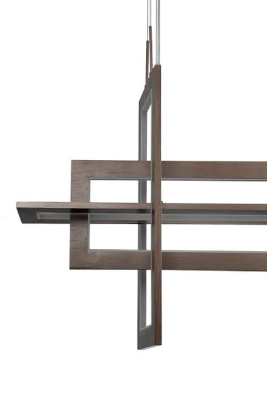 Подвесной светодиодный светильник Indigo Realta 14004/3P Brown V000009L