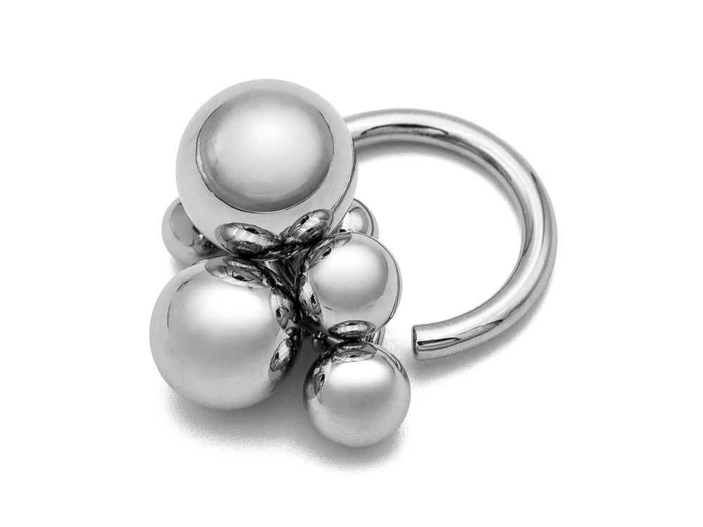 Кольцо "Шары", разъемное