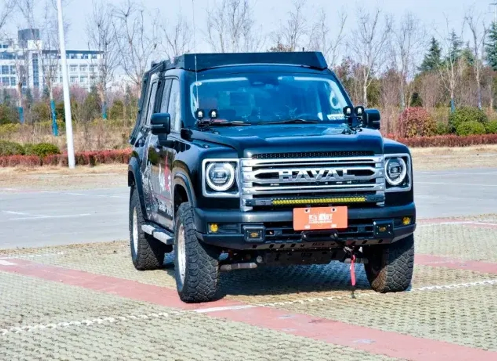 Бампер силовой передний для Haval H9 2024 Хавал Хавейл Защита бампера