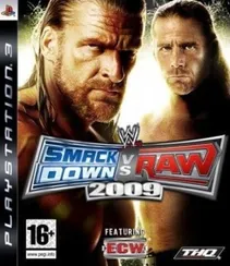 PS3 WWE SmackDown vs. Raw 2009 (Б/У, Английская версия, BLES-00361)