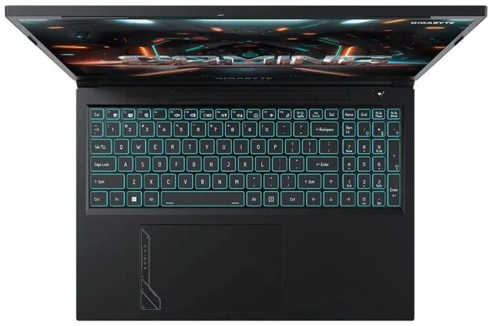 Ноутбук  GIGABYTE G6 16 ", Core i7, 16 Гб RAM, 512 Гб SSD, GeForce RTX 4060, Черный