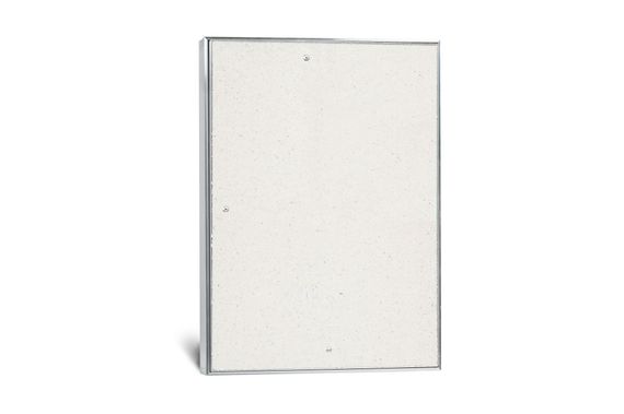 Люк под плитку нажимной Вектор 100х100 мм (ШxВ, 10х10 см) со съемной дверцей и уплотнителем, алюминиевый