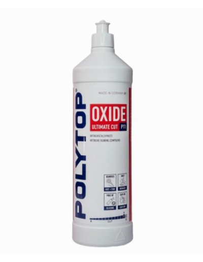 POLYTOP Oxide Ultimate Cut P11 - Абразивная полировальная паста (P1500), 1л