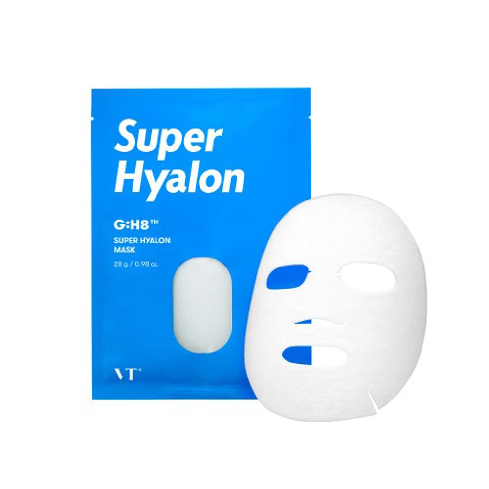 VT Cosmetics Super Hyalon Mask увлажняющая тканевая маска с гиалуроновой кислотой