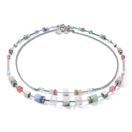 Колье-трансформер 4-in-1 Coeur de Lion Multicolor Pastel 5007/10-1522 цвет мультиколор