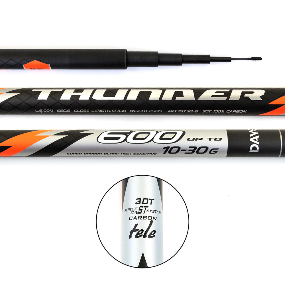 Маховое удилище Dayo Thunder без колец