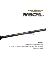 Зимняя удочка Maximus  RASCAL 302MH 0,75м до 40гр (MIRRL302MH)