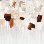 Панно декоративное fleur, 60х60 см, бежевое