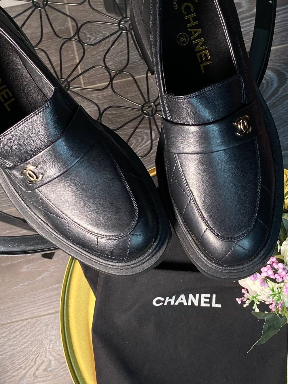 Лоферы CHANEL
