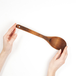 Деревянная поварская большая ложка