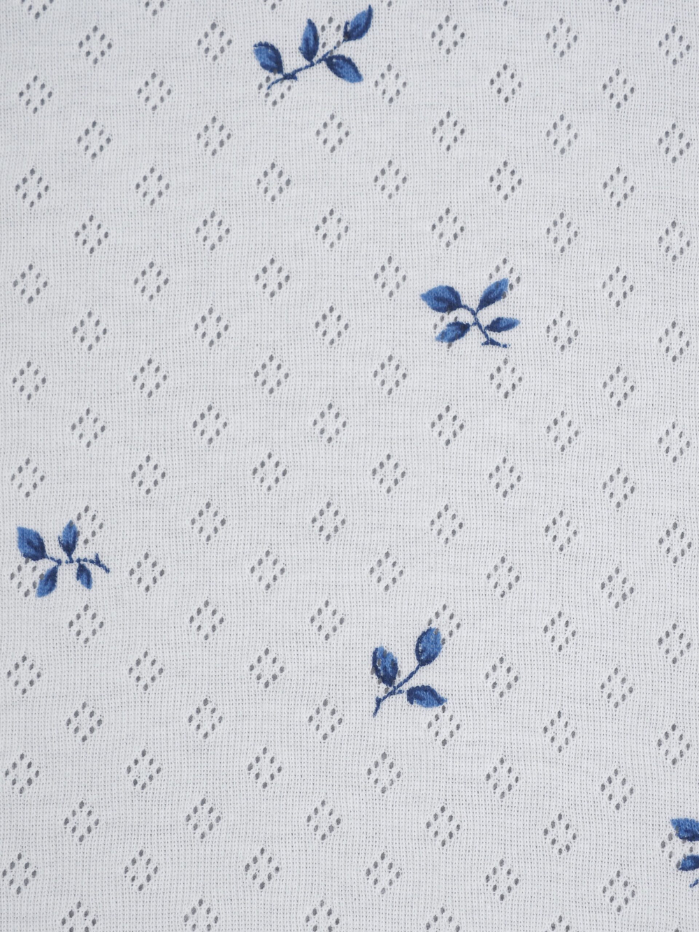 Рибана ажурная в ромбик, цвет шампань с принтом, 100% хлопок