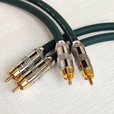 DAXX R86 Аудио кабель из бескислородной меди 2x0.75mm2 уровня High Grade, D=9mm Разъёмы: Standard