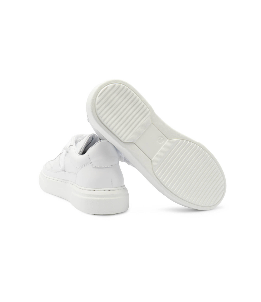 Кожаные кроссовки leo 855 INUIKII - белый(50102-855)