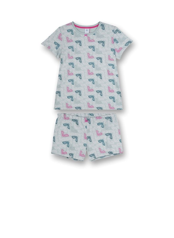 Пижама с коротким рукавом для девочки Sanetta 245193 50358
