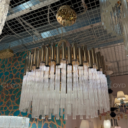 Люстра Cloyd MASSOLIT C14 / Ø62 см - золото (арт.11513)