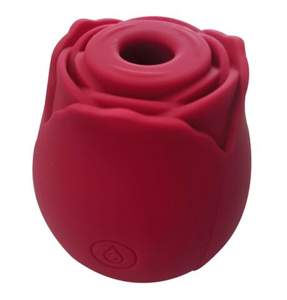 Secwell SW11016 – вакуумный стимулятор клитора в форме розы, малиновый