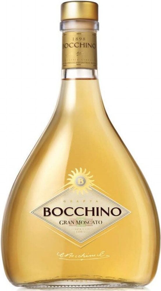 Граппа Bocchino Gran Moscato, 0.7 л.