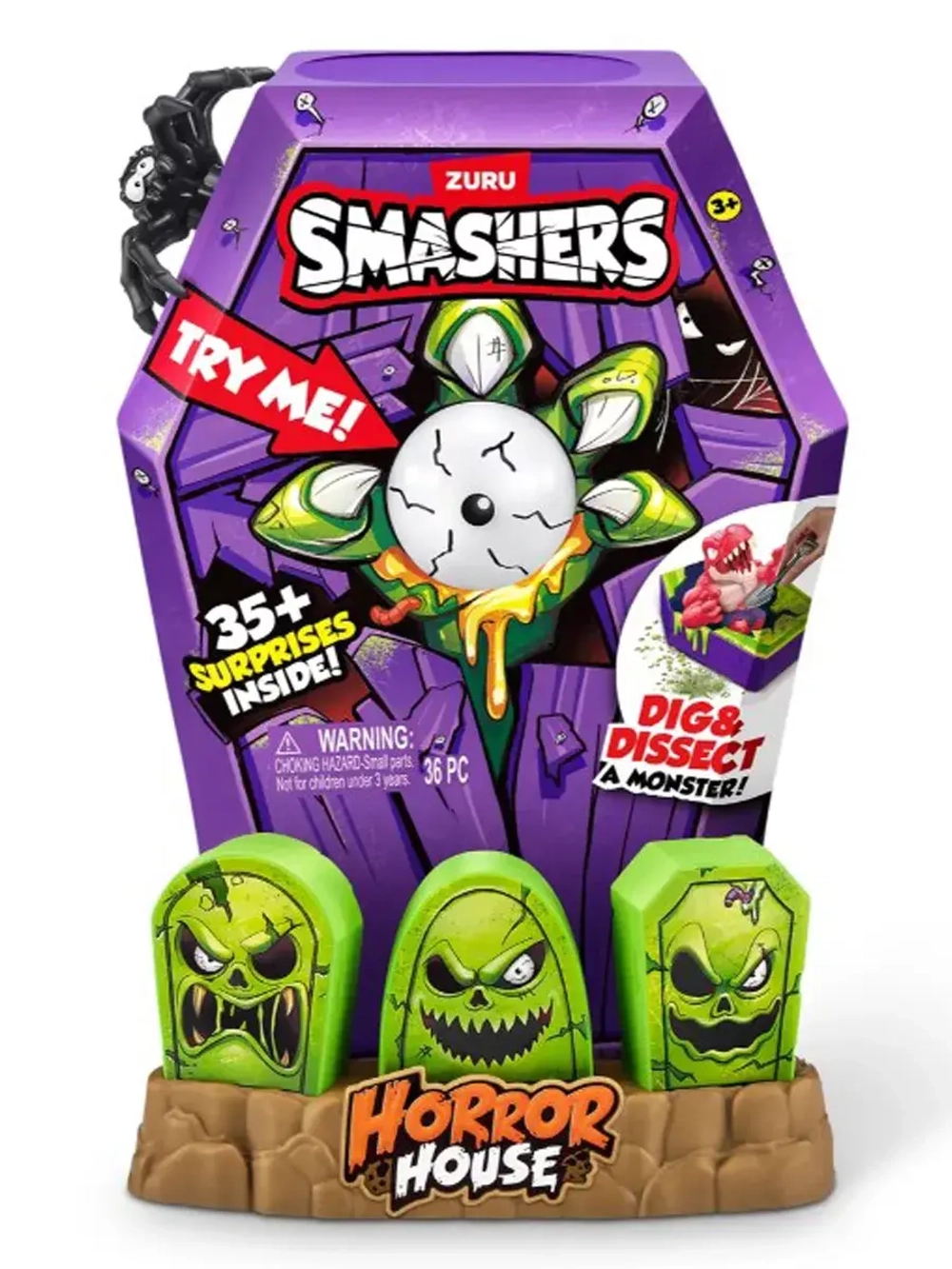 Игрушка сюрприз Zuru Smashers Horror House гроб