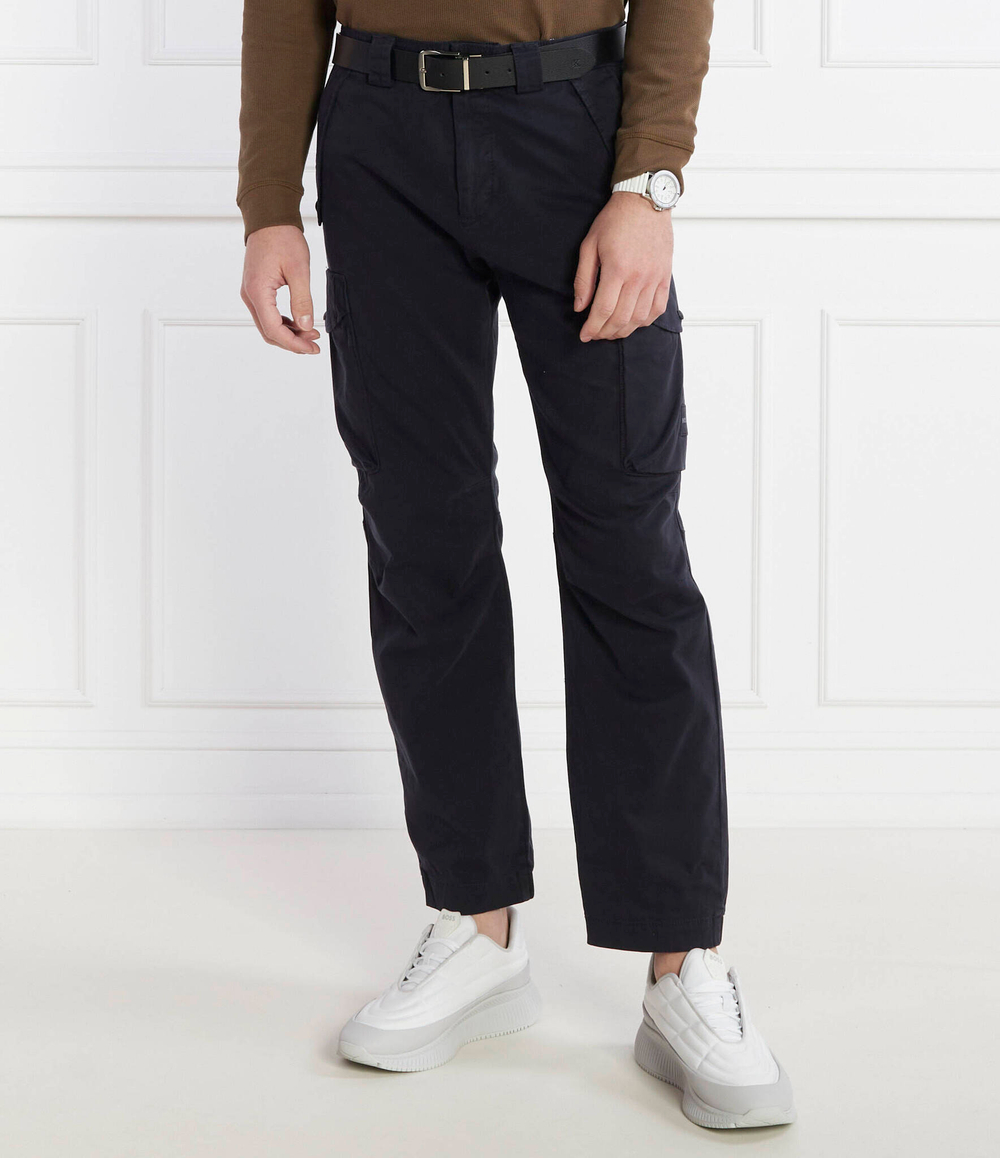 Брюки карго Sista BOSS ORANGE - темно-синий(50509100)