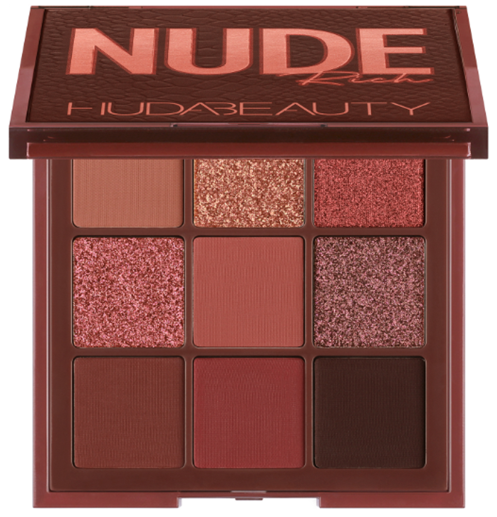 HUDA BEAUTY Obsessions Nude Rich палетка теней