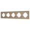 Рамка пластиковая FRM-TENDO-PL-5-GD Arlight 053854