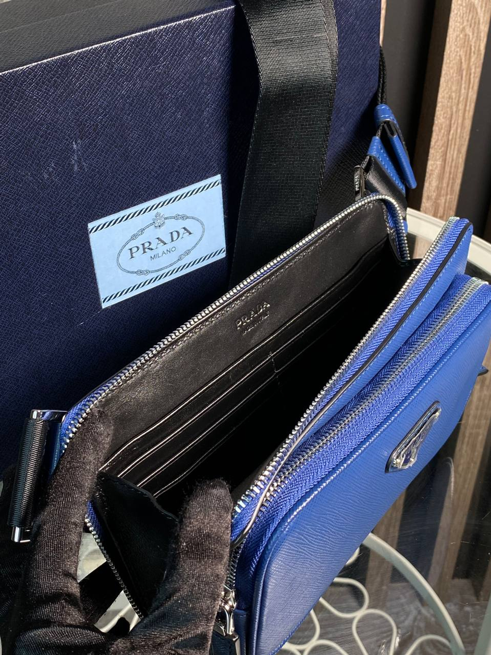 Сумка поясная Prada