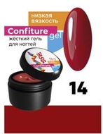 014 Гель жестк НИЗКОЙ вязкости Confiture BSG 13гр Темно-алый