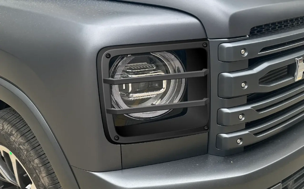 Защита для передней фар для Haval H9 2024+ Хавал Хавейл защитный обвес