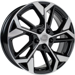 K&K KC1062 6.5x17 5x108 ET 43 Dia 65.1 (алмаз черный)