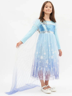 Платье Эльза + шлейф