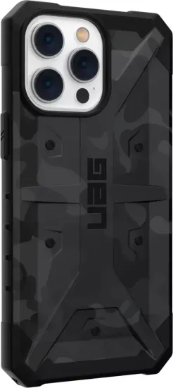 Чехол Uag Pathfinder SE Camo для iPhone 14 Pro 6.1", цвет черный камуфляж (Midnight Camo)