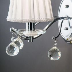 Citilux Шелли CL438311 Бра с абажуром Хром