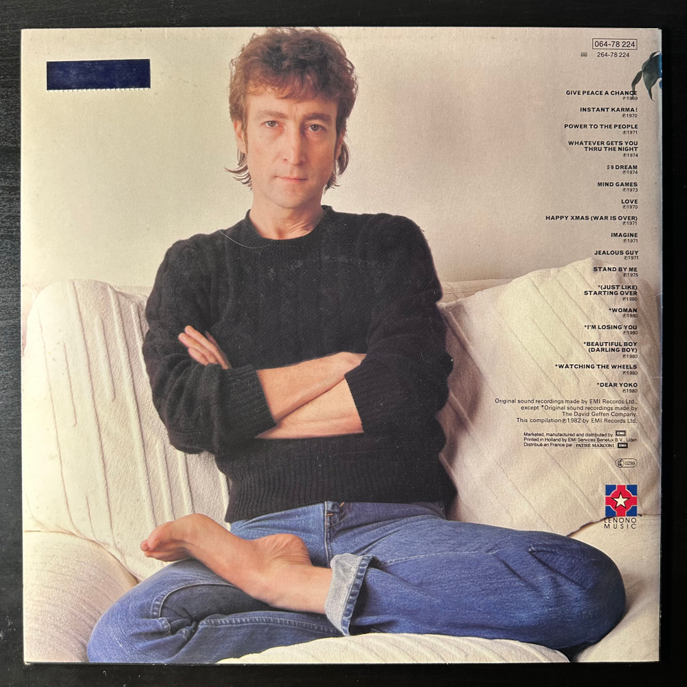 John Lennon - The John Lennon Collection (Германия 1982г.)