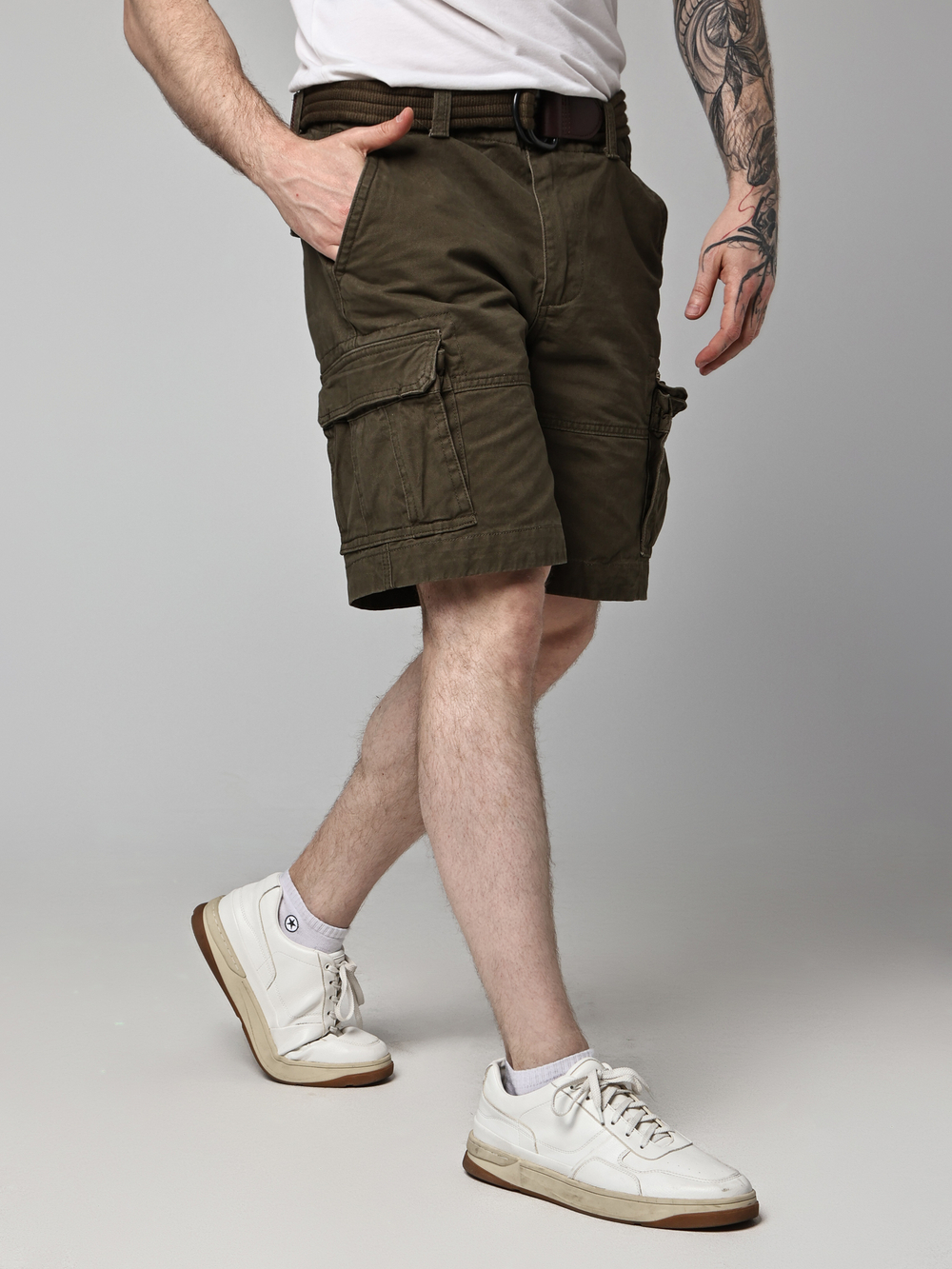 Шорты карго плотные Abercrombie & Fitch AB170