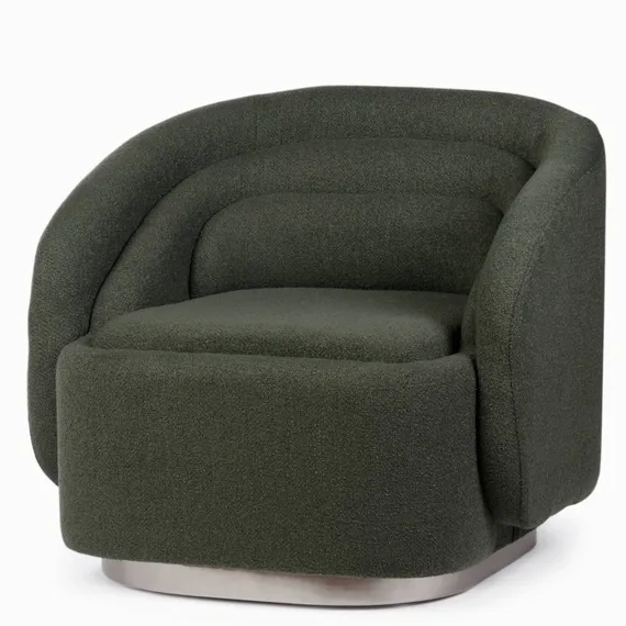 Кресло Velvel, зеленое