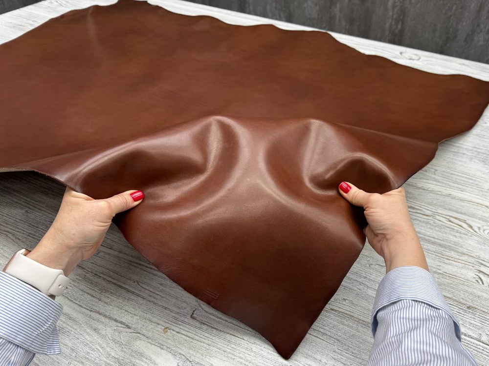 Cartago Milk Chokolade (1,3-1,5 мм), цв. Коричневый, натуральная кожа