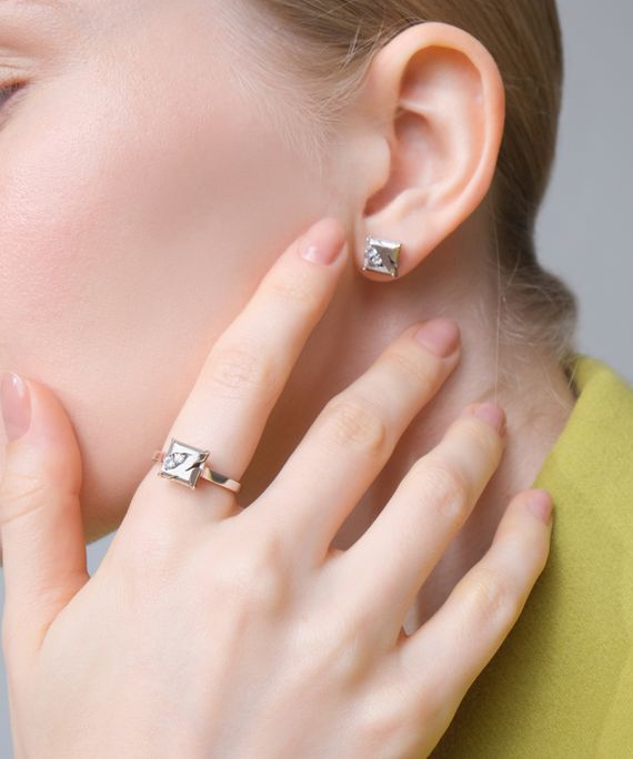 Серьги Ломо