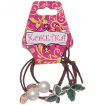 Резинки для волос 2шт «Кокетка - Mini miracle Бабочка», цвет микс, d-5см