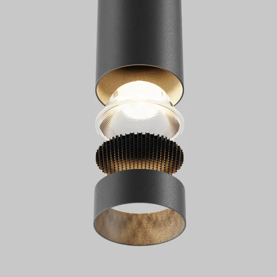 Подвесной светильник Фокус LED / Focus LED 3000К 12Вт Maytoni p072pl-l12b3k-1