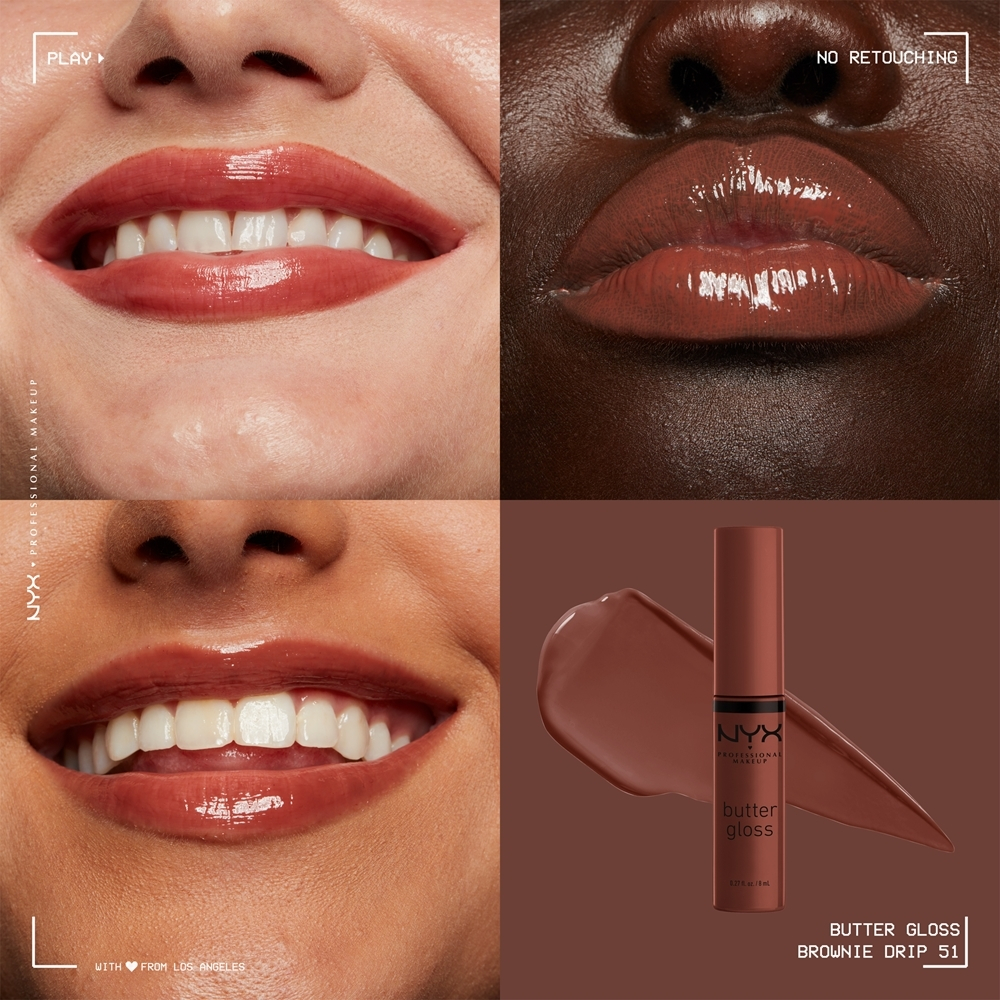 NYX Professional Makeup Butter Gloss - блеск для губ, 8 ml