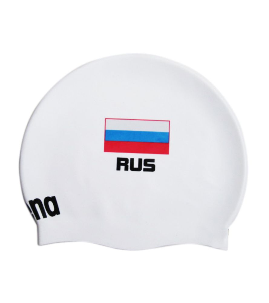 Шапочка для плавания FLAT SILICONE CAP RUSSIA FLAG