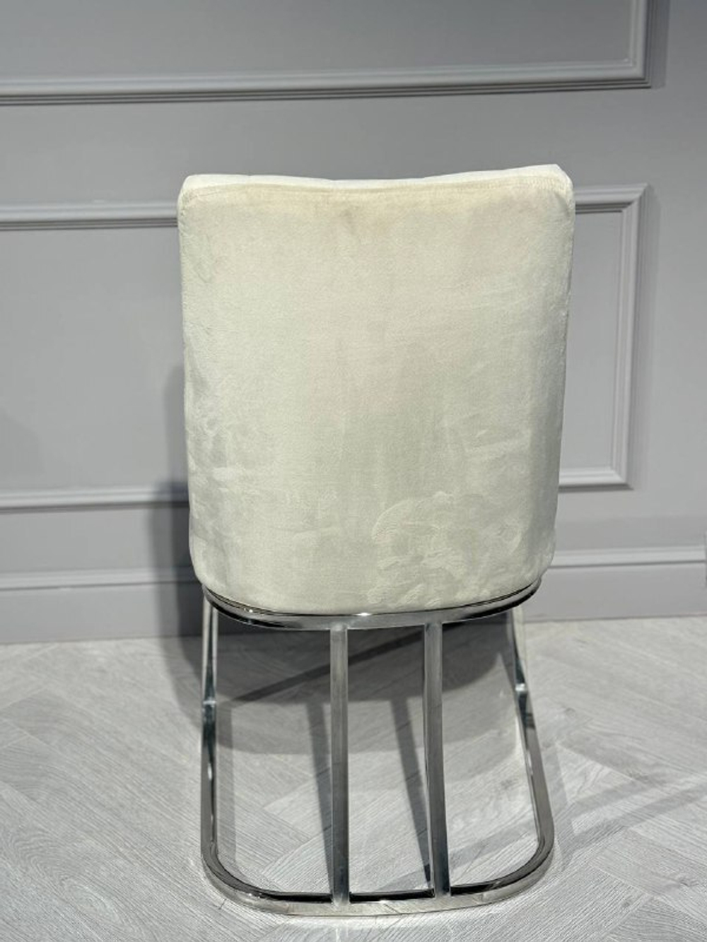 Стул обеденный Ist Casa Пресли, 42х44х92, бежевый, серебро