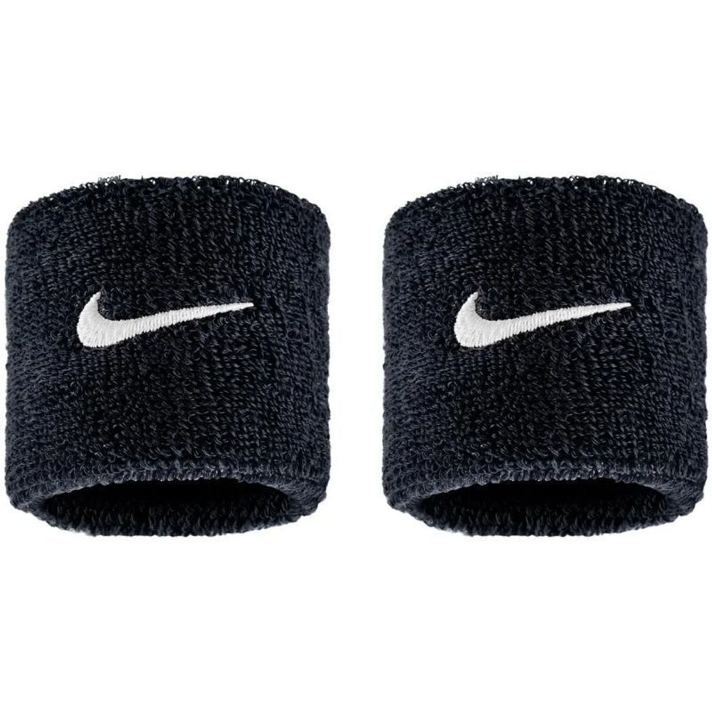 Теннисные напульсники Nike Swoosh 2P - black/white
