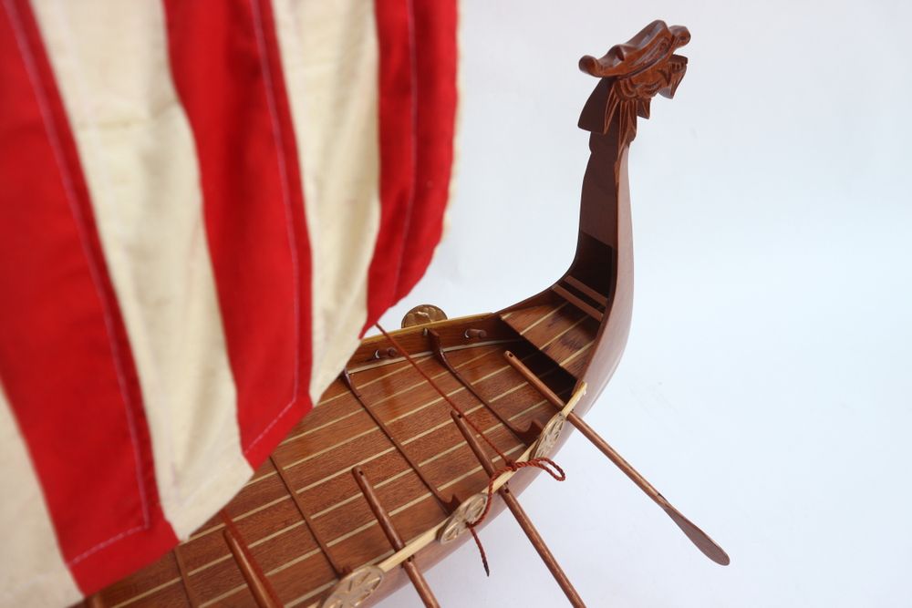 Van Der Heijden Модель парусника Дракар викингов, Скандинавия