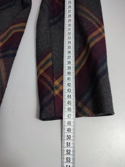 Платье темное в клетку 42 размер