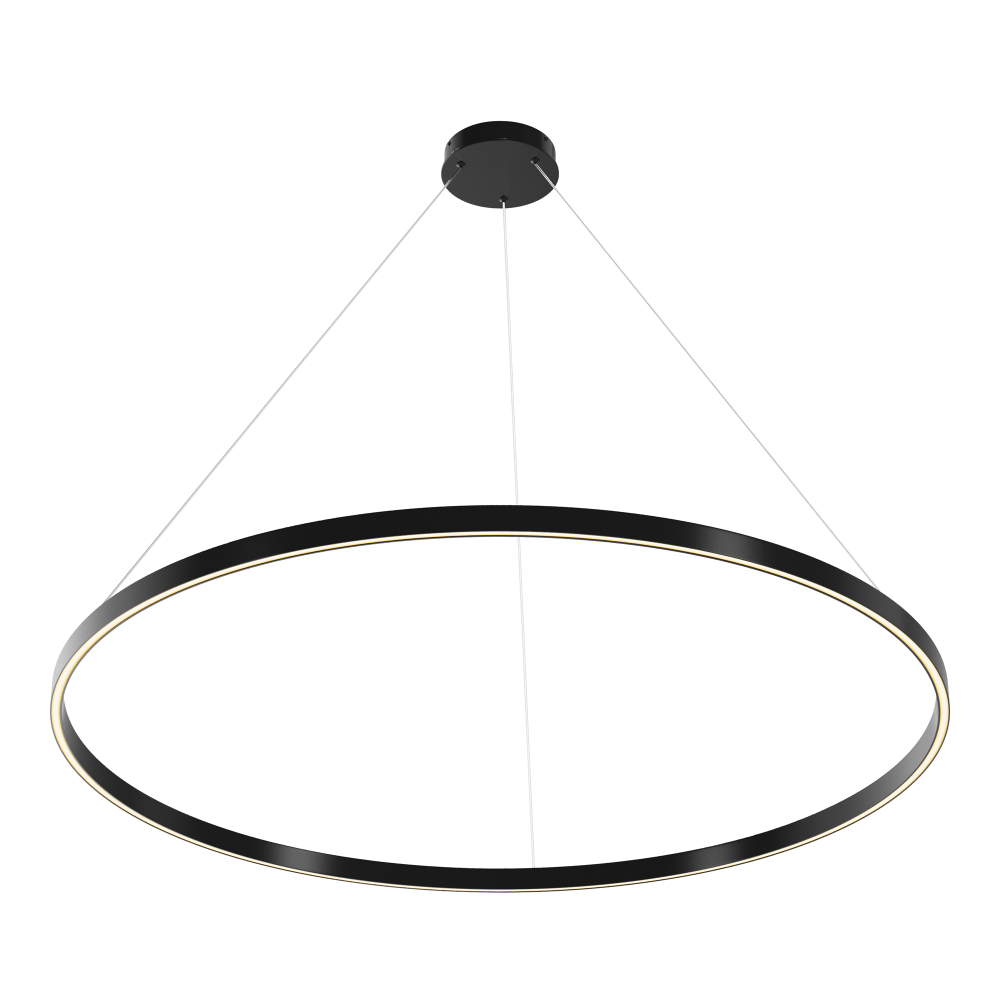 Люстра подвесная светодиодная Maytoni Rim MOD058PL-L65BK