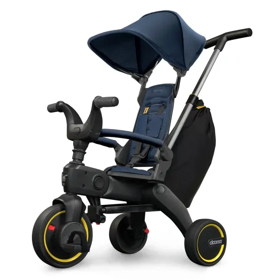 Складной трехколесный велосипед Doona Liki Trike S3, Deep Blue