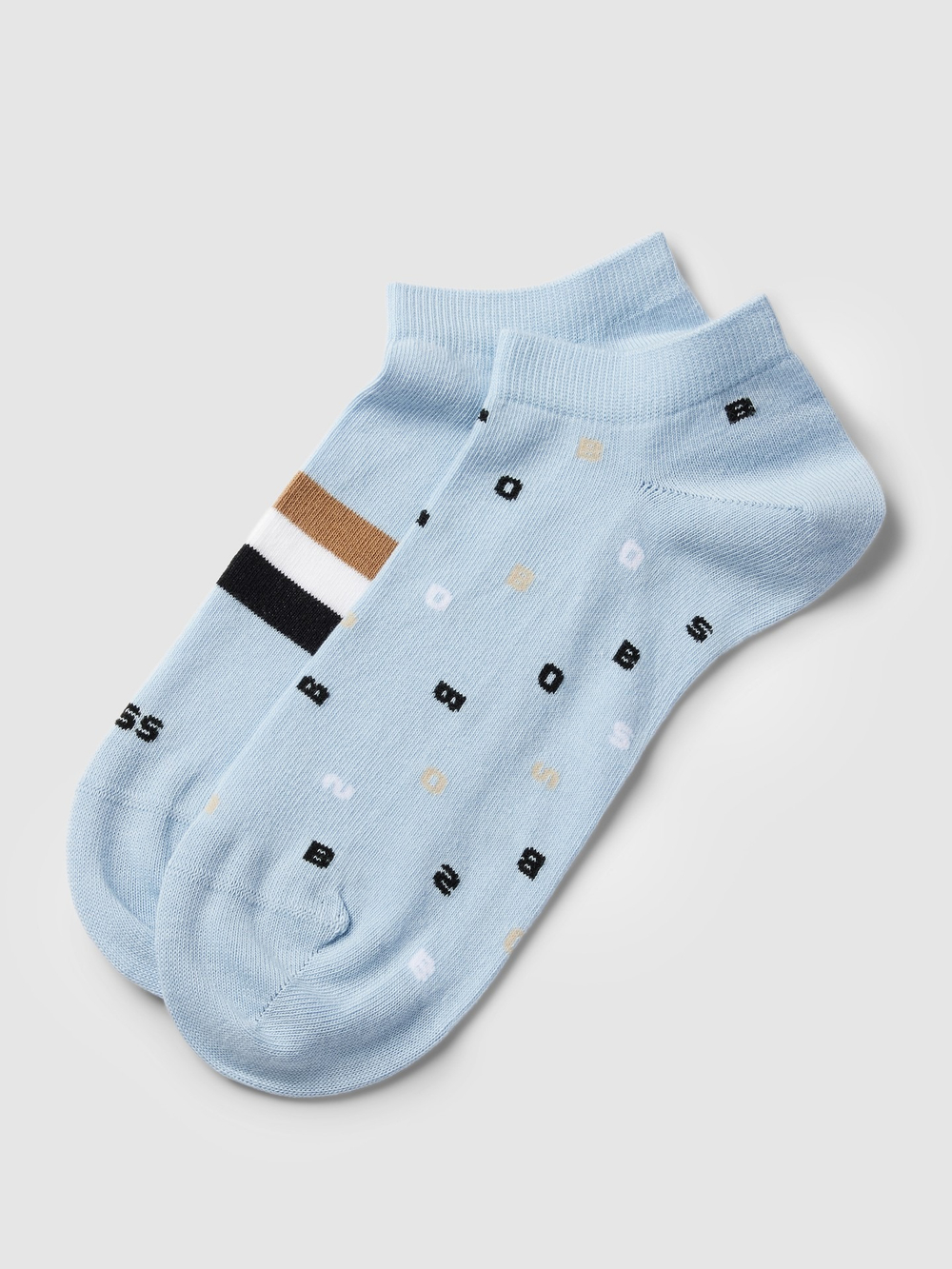 Носки (2 пары) мужские BOSS 2P AS Letters CC 10260241 01