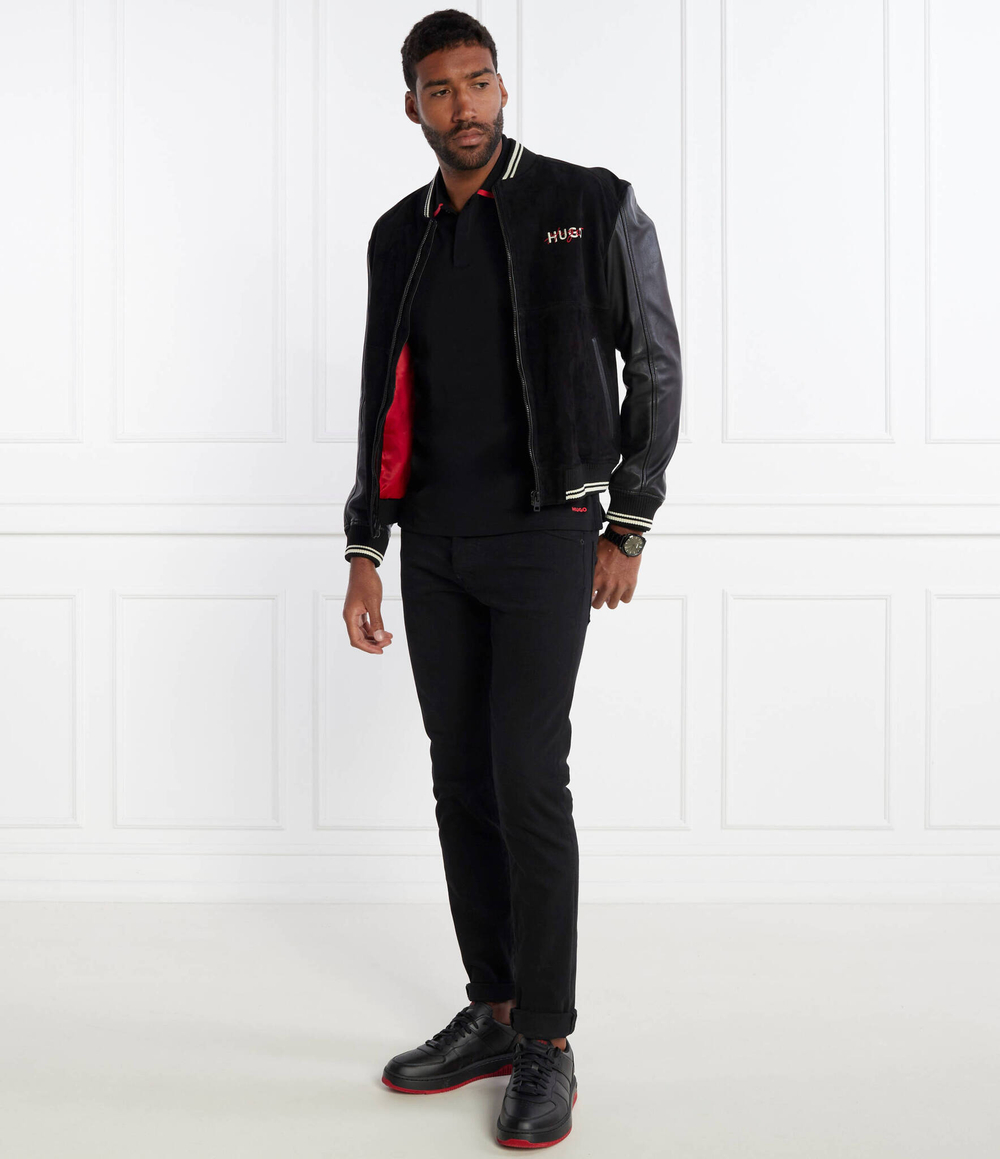 Поло Dalomo HUGO - черный(50509858)